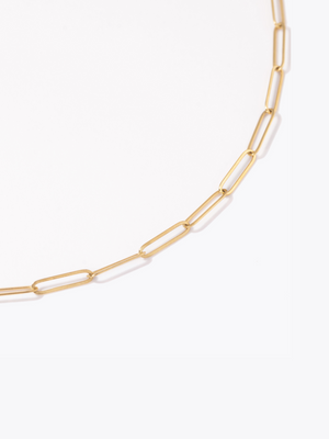 [Lumière] Big chain necklace 18KYG