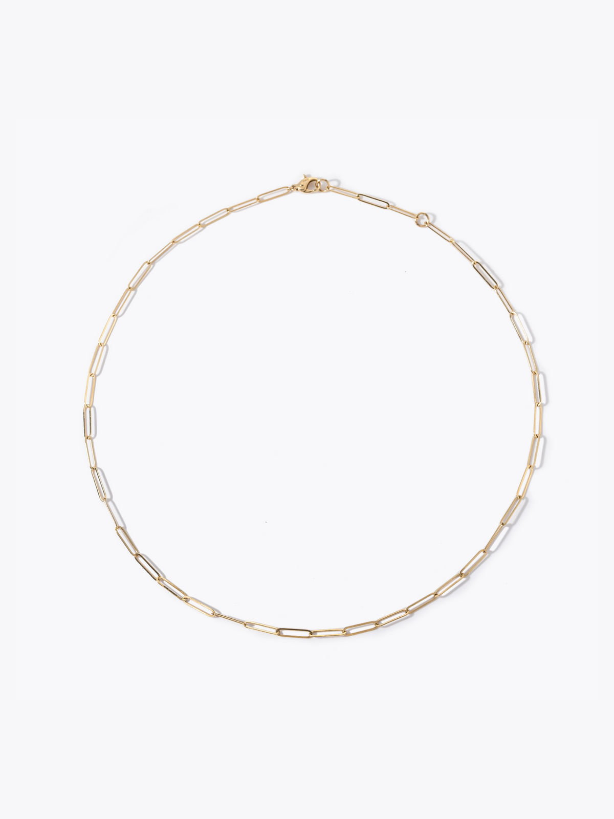 [Lumière] Big chain necklace 18KYG
