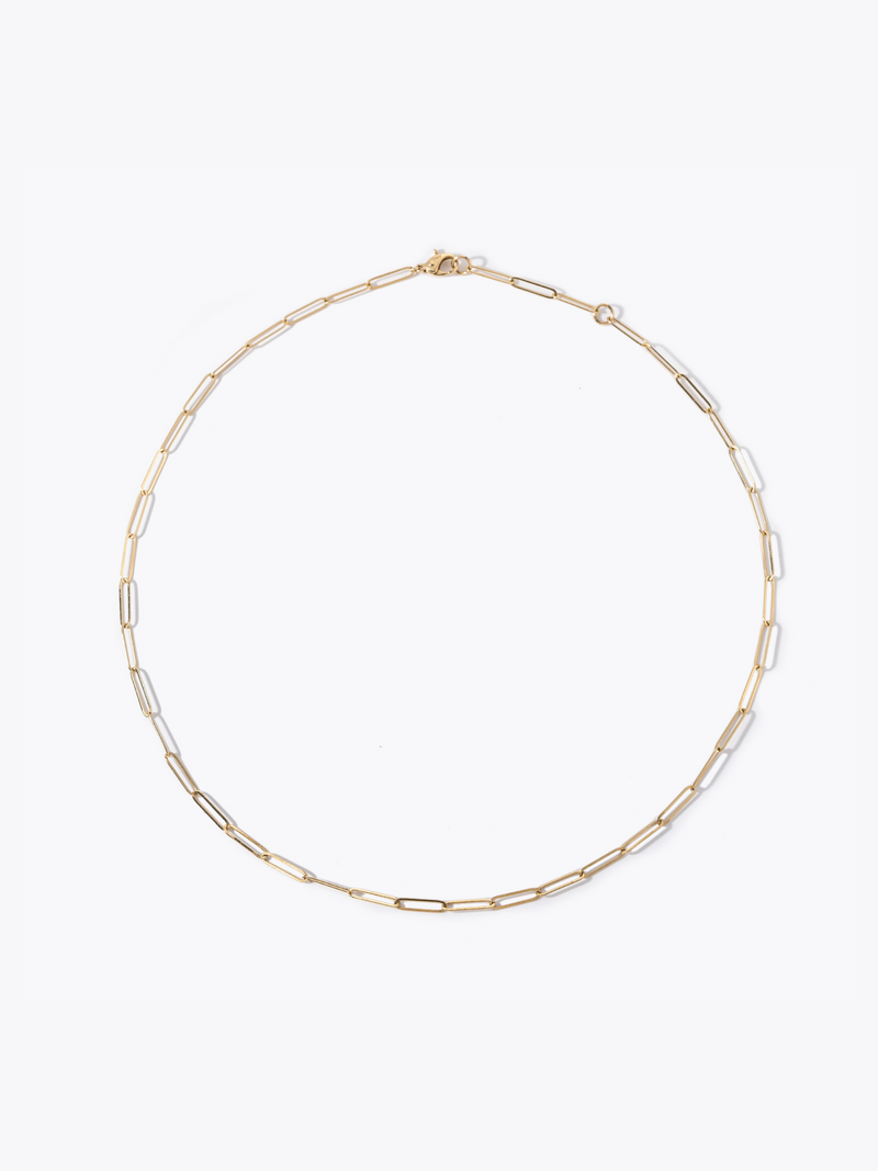 [Lumière] Big chain necklace 18KYG