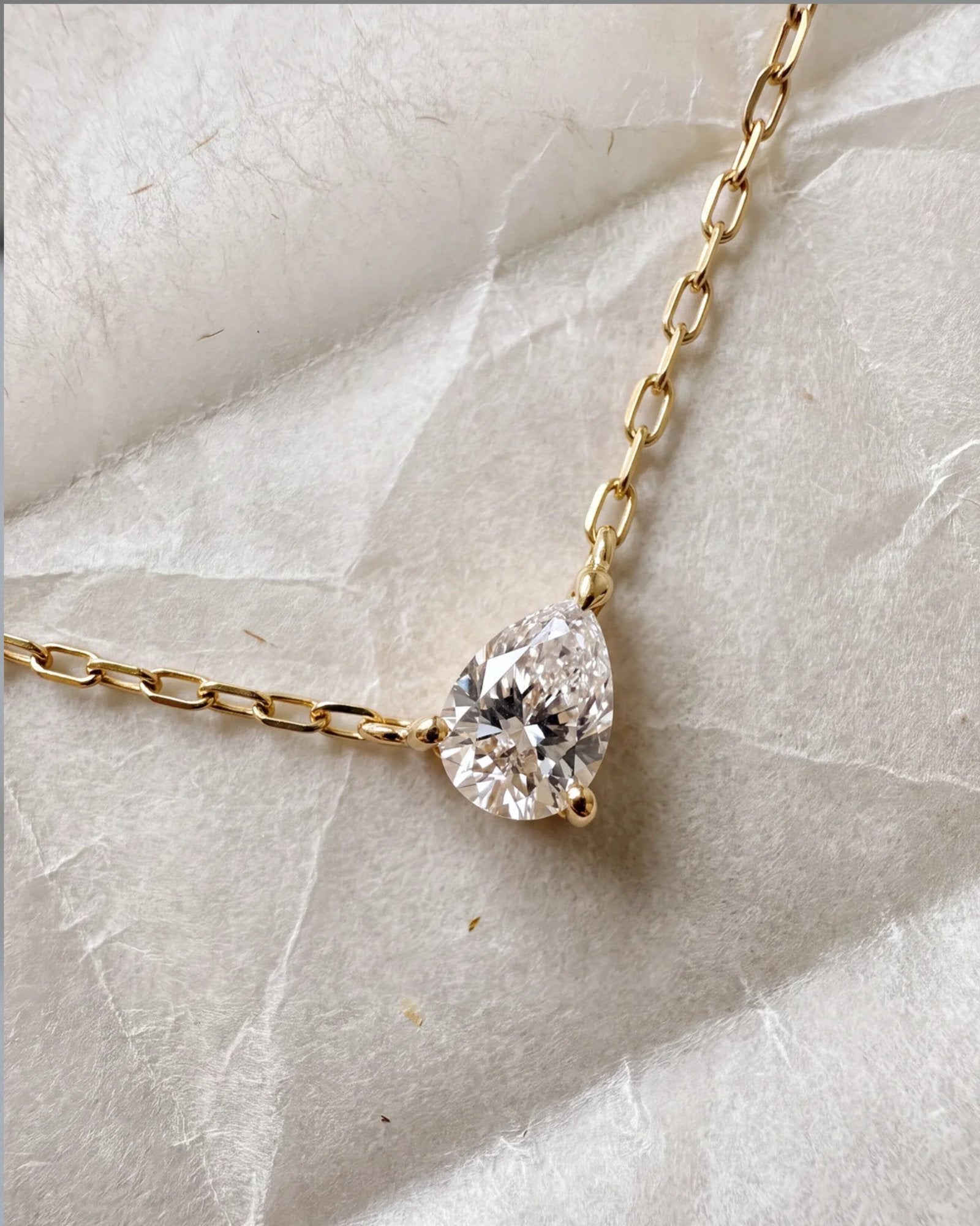 Pear Shape Necklace