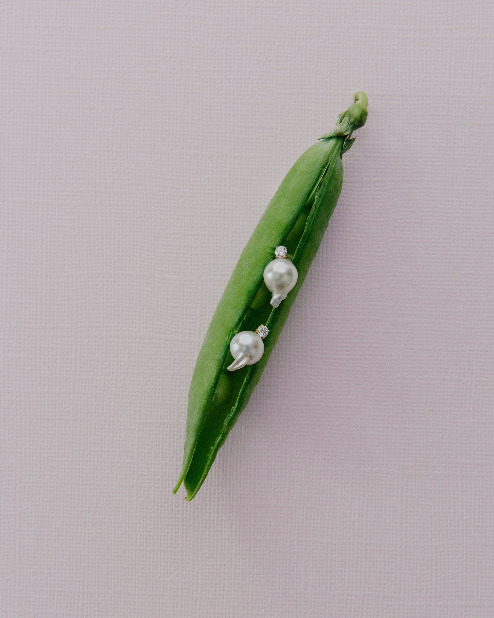 Akoya Pearl Point Earrings